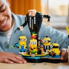 LEGO Gru 4 75582 Kocka Gru és minyonok építőfigura