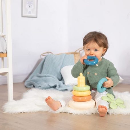 Smoby Green 140603 Piramis készségfejlesztő játék