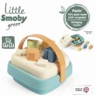 Smoby Green Little 140604 Készségfejlesztő formabedobó kosár