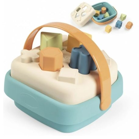 Smoby Green Little 140604 Készségfejlesztő formabedobó kosár