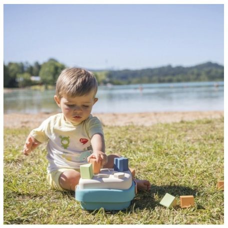 Smoby Green Little 140604 Készségfejlesztő formabedobó kosár