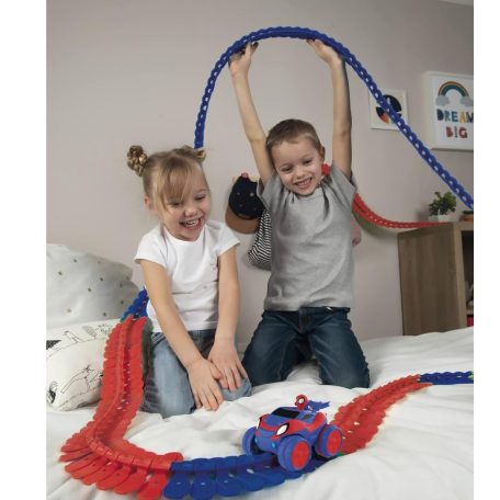 Marvel Spidey Amazing Friends Flextreme autópálya kiegészítő szett