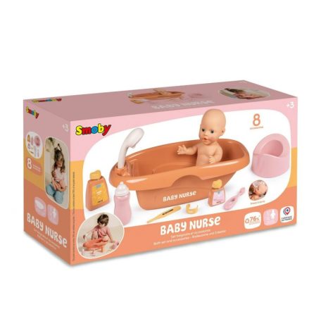 Smoby Baby Nurse 220383 Babakád kiegészítőkkel