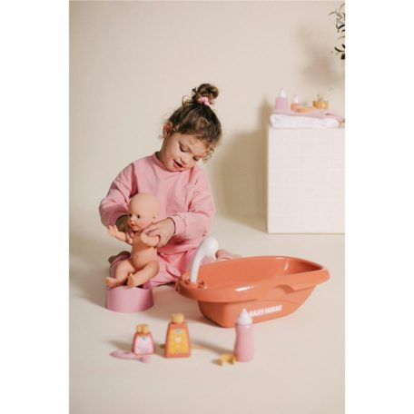 Smoby Baby Nurse 220383 Babakád kiegészítőkkel