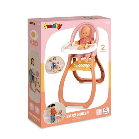 Smoby Baby Nurse 220388 Etetőszék játékbabáknak