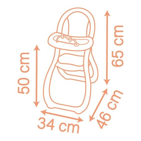 Smoby Baby Nurse 220388 Etetőszék játékbabáknak