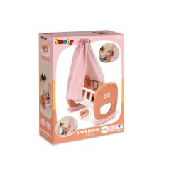   Smoby Baby Nurse 220391 Baldachinos bölcső játékbabáknak