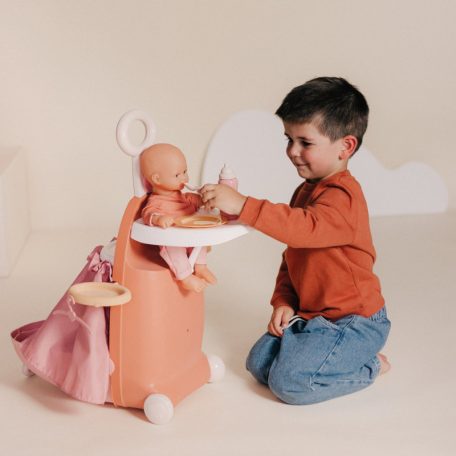 Smoby Baby Nurse 220392 Óvodai bőrönd 3 az 1-ben