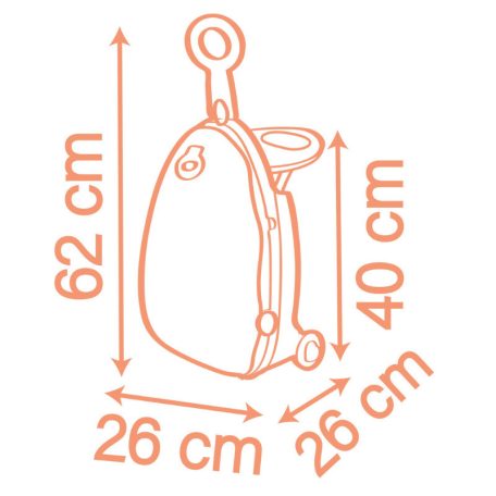 Smoby Baby Nurse 220392 Óvodai bőrönd 3 az 1-ben