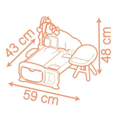 Baby Nurse Baby Nurse 220393 Cocoon babaszoba játékszett 3 az 1-ben