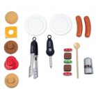 Smoby 312001 BBQ Grill gyermek gillkészlet