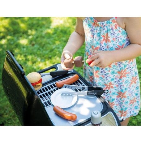 Smoby 312001 BBQ Grill gyermek gillkészlet