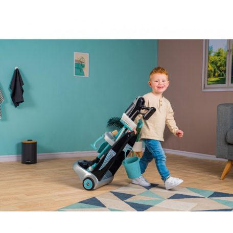 Smoby Rowenta takarítókocsi porszívóval