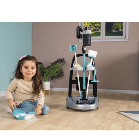 Smoby Rowenta takarítókocsi porszívóval