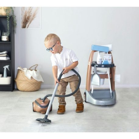 Smoby Rowenta 330325 Takarítókocsi porszívóval játékszett