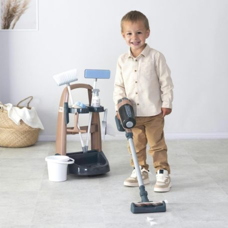 Smoby Rowenta 330326 Takarítókocsi rúdporszívóval játékszett