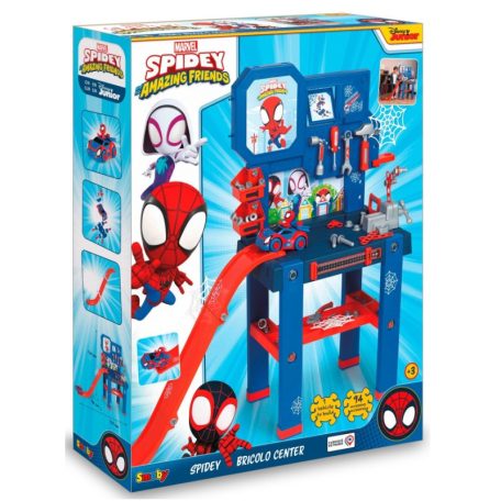 Smoby Spidey Bricolo Center barkácsműhely szett