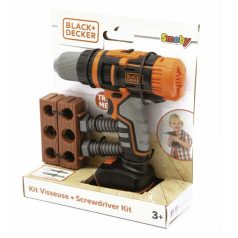 Smoby 360918 Black & Decker mechanikus fúrógép