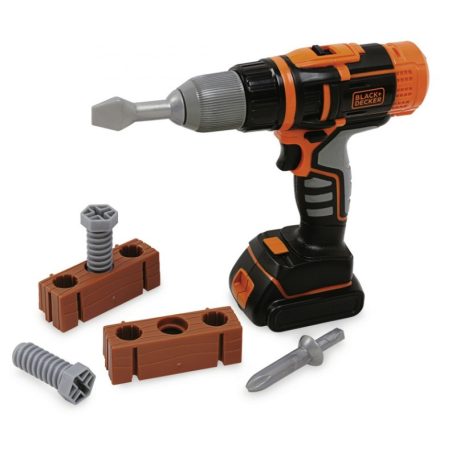 Smoby 360918 Black & Decker mechanikus fúrógép