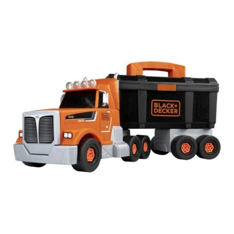 Smoby Black & Decker 360941 Bricolo szerelő kamion játékszett