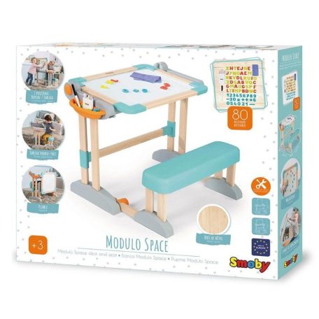 Smoby 420301 Modulo Space többfunkciós rajzasztal
