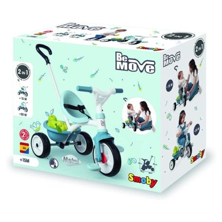 Smoby 740331 Be Move pedálos fém tricikli (kék)