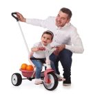 Smoby 740332 Be Move pedálos fém tricikli (rózsaszín)