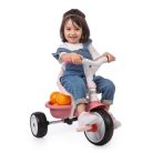 Smoby 740332 Be Move pedálos fém tricikli (rózsaszín)