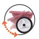 Smoby 740332 Be Move pedálos fém tricikli (rózsaszín)