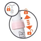 Smoby 740332 Be Move pedálos fém tricikli (rózsaszín)