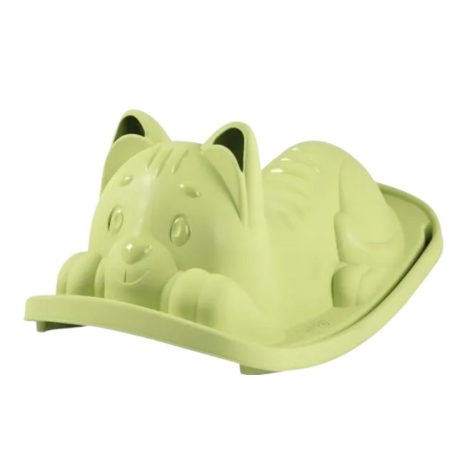 Smoby 830108 Pasztell zöld színű cica libikóka