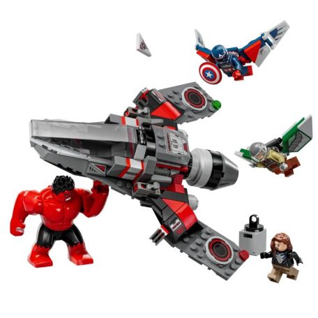 LEGO Marvel 76292 Amerika kapitány vs Vörös Hulk csata