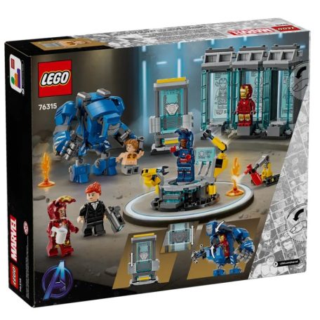 LEGO Marvel 76315 A Vasember laboratóriuma: páncélcsarnok