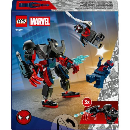 LEGO Super Heroes Marvel 76337 Miles Morales robot vs. Pókember 2099
