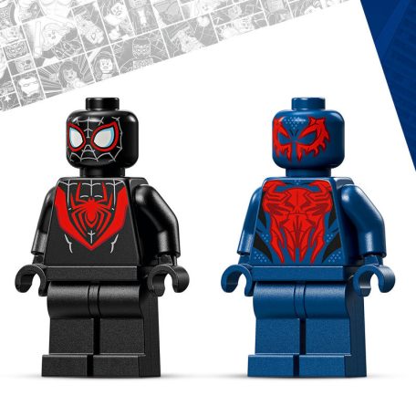 LEGO Super Heroes Marvel 76337 Miles Morales robot vs. Pókember 2099
