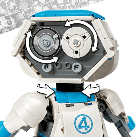LEGO Super Heroes Marvel 76339 A Fantasztikus 4-es: H.E.R.B.I.E.