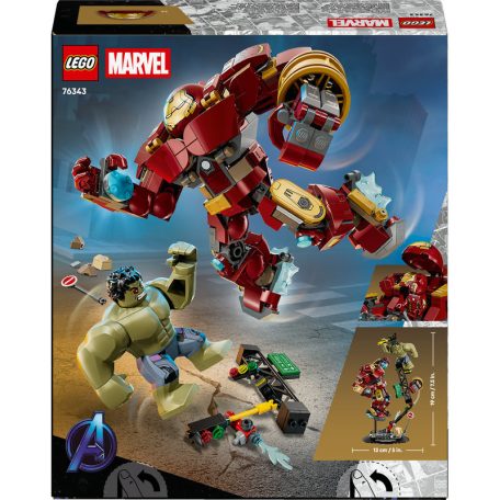 LEGO Super Heroes Marvel 76343 Hulkbuster és Hulk óriási csatája