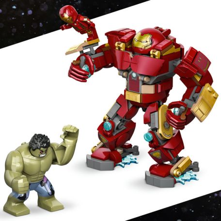 LEGO Super Heroes Marvel 76343 Hulkbuster és Hulk óriási csatája