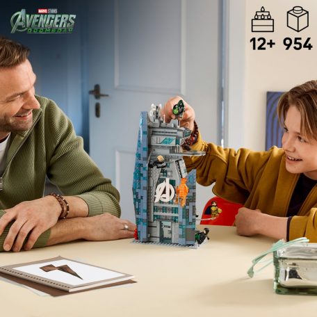 LEGO Marvel Super Heroes 76352 Bosszúállók: Doctor Doom ébredése - A Bosszúállók új tornya