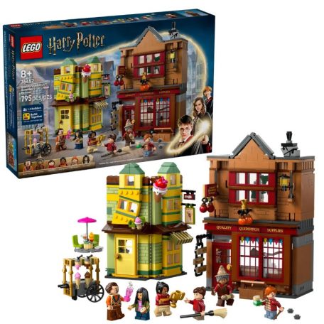 LEGO Harry Potter 76452 Kviddics a javából sportszaküzlet és a Fagylaltszalon