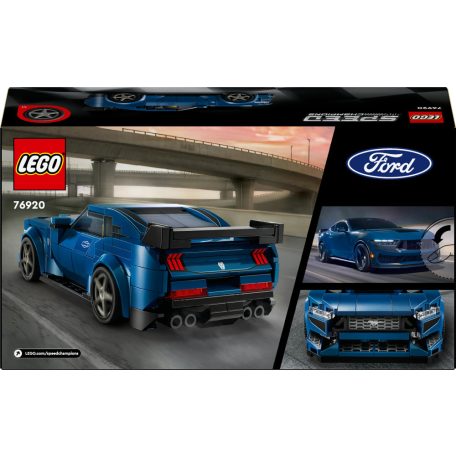 LEGO Speed Champions 76920 Ford Mustang Dark Horse sportautó