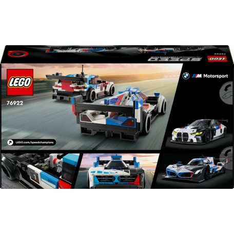 LEGO Speed Champions 76922 BMW M4 GT3 & BMW M Hybrid V8versenyautók