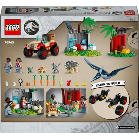 LEGO Jurassic World 76963 Kis dínók mentőközpont