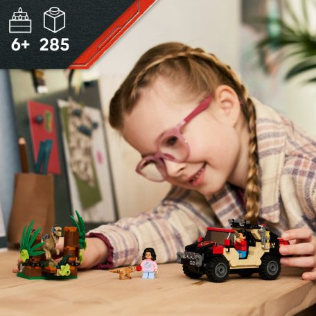 LEGO Jurassic World 76972 Terepjárós menekülés a raptor elől
