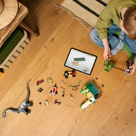 LEGO Jurassic World 76973 A raptor és a Titanosaurus keresése