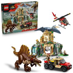   LEGO Jurassic World 76976 Spinosaurus és Quetzalcoatlus, légi küldetés