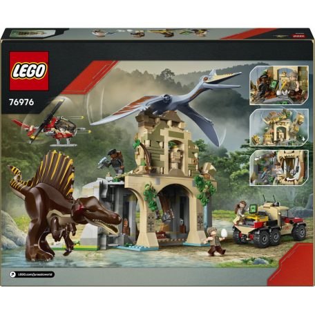 LEGO Jurassic World 76976 Spinosaurus és Quetzalcoatlus, légi küldetés