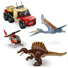 LEGO Jurassic World 76976 Spinosaurus és Quetzalcoatlus, légi küldetés