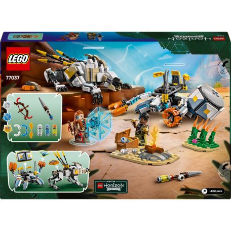LEGO Horizon Adventures 77037 Aloy és Varl a páncéljáró és a fűrészfog ellen