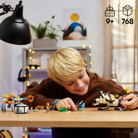 LEGO Horizon Adventures 77037 Aloy és Varl a páncéljáró és a fűrészfog ellen